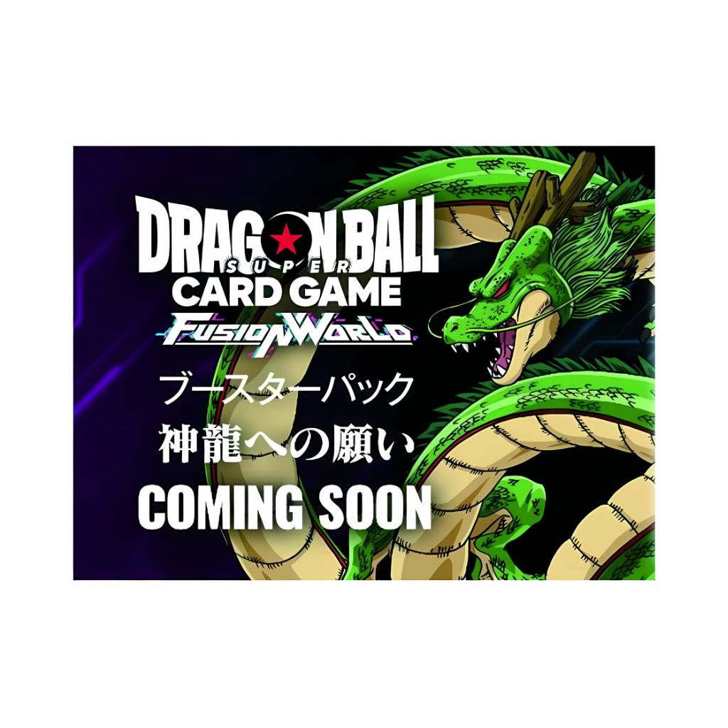 Dragon Ball Super CG Fusion World FB07 Wish Upon Shenron Booster Box (24 Packungen)